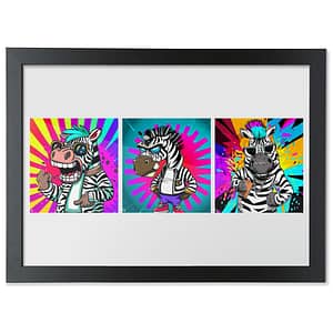 Mad Zebra - Fine Print Large